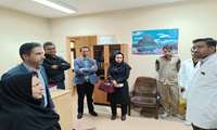 Visit of the Vice Chancellor for  International Affairs to the Educational Sections of MBBS Students at Besat Hospital